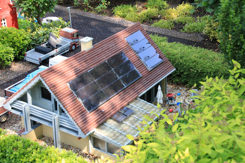 Solaranlage aus Lego