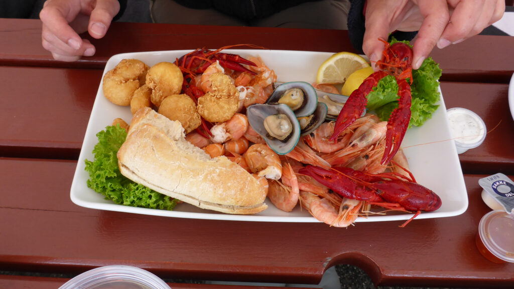 Kulinatisch ließen wir uns auch verwöhnen