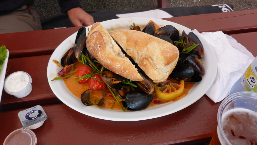 Kulinatisch ließen wir uns auch verwöhnen