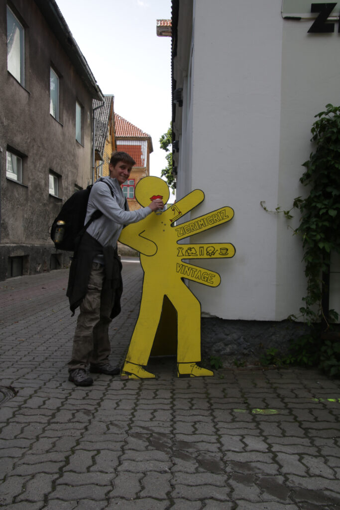 Pärnü punktet mit Kunst