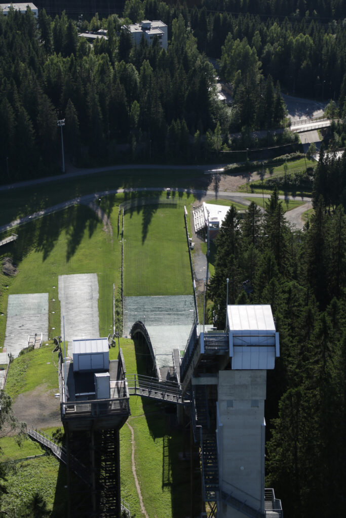 Sprungschanzen in Kupio