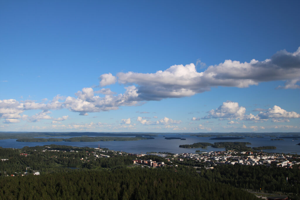 Ausblick auf Kupio