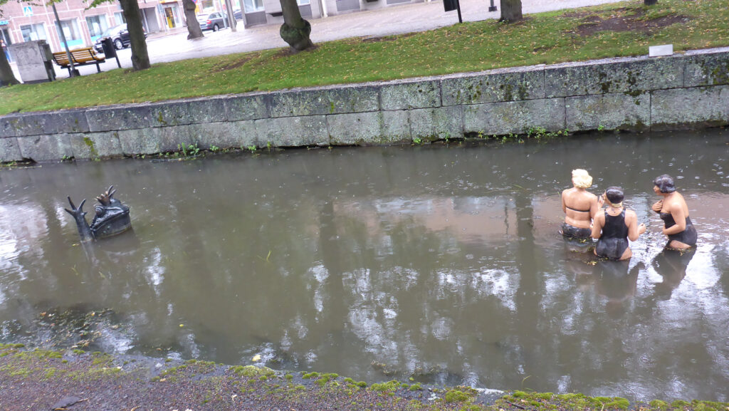 Kunst im Wasser
