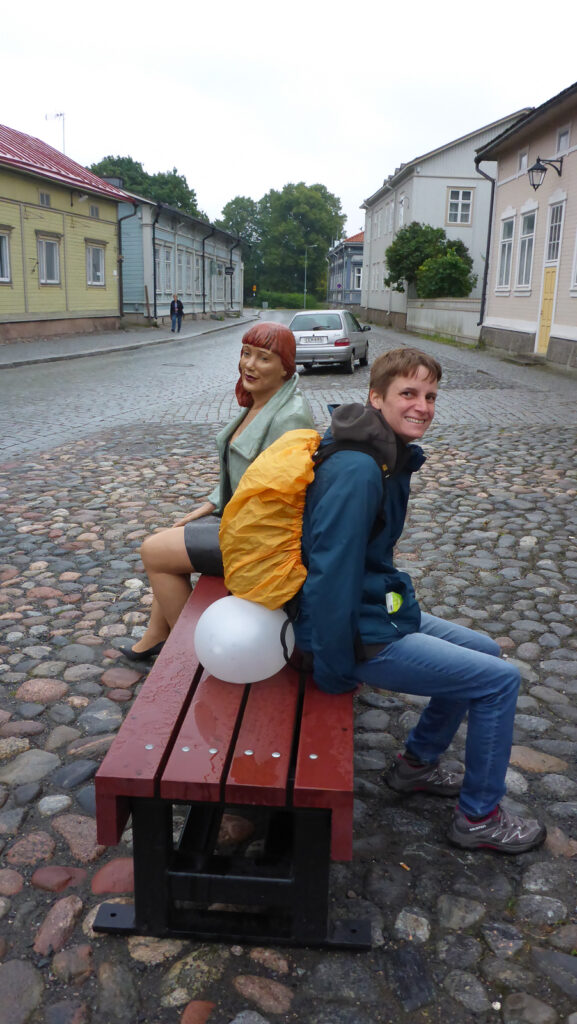 Ein ruhiger Sitznachbar