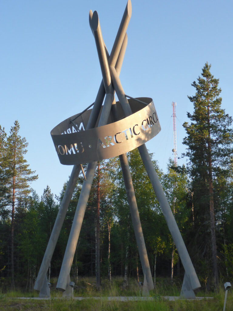Polarkreis-Denkmal