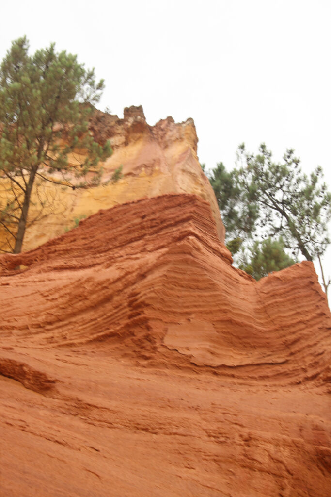 Ockersteinbruch bei Roussillion