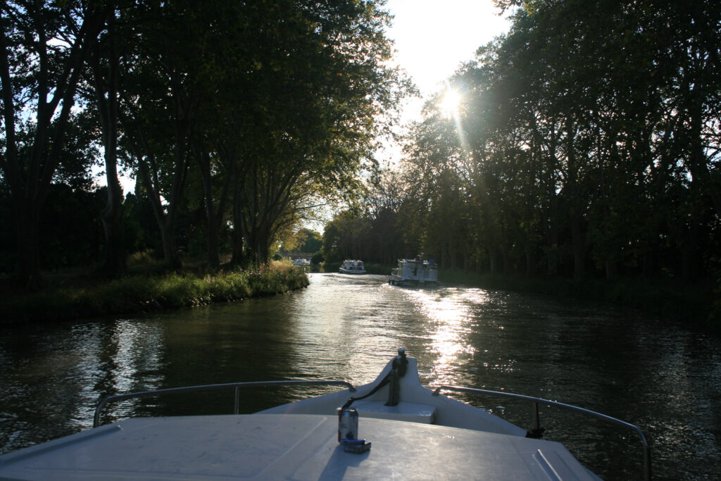 Hausbootfahrt am Canal du Midi