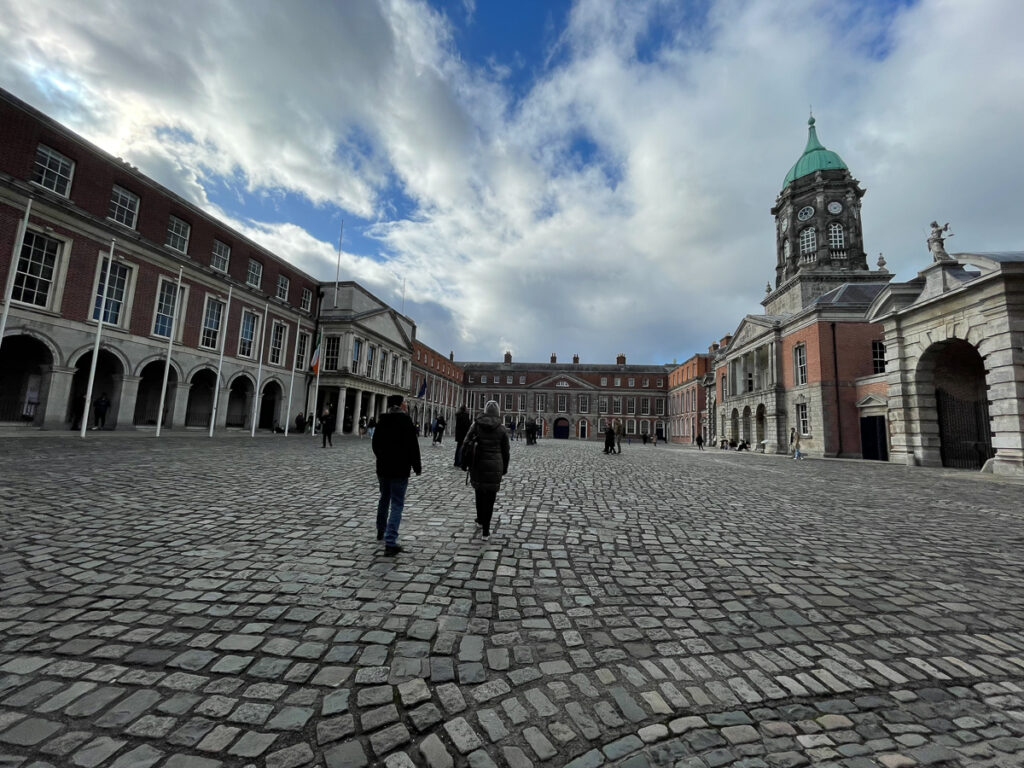 Platz beim Dublin Castle