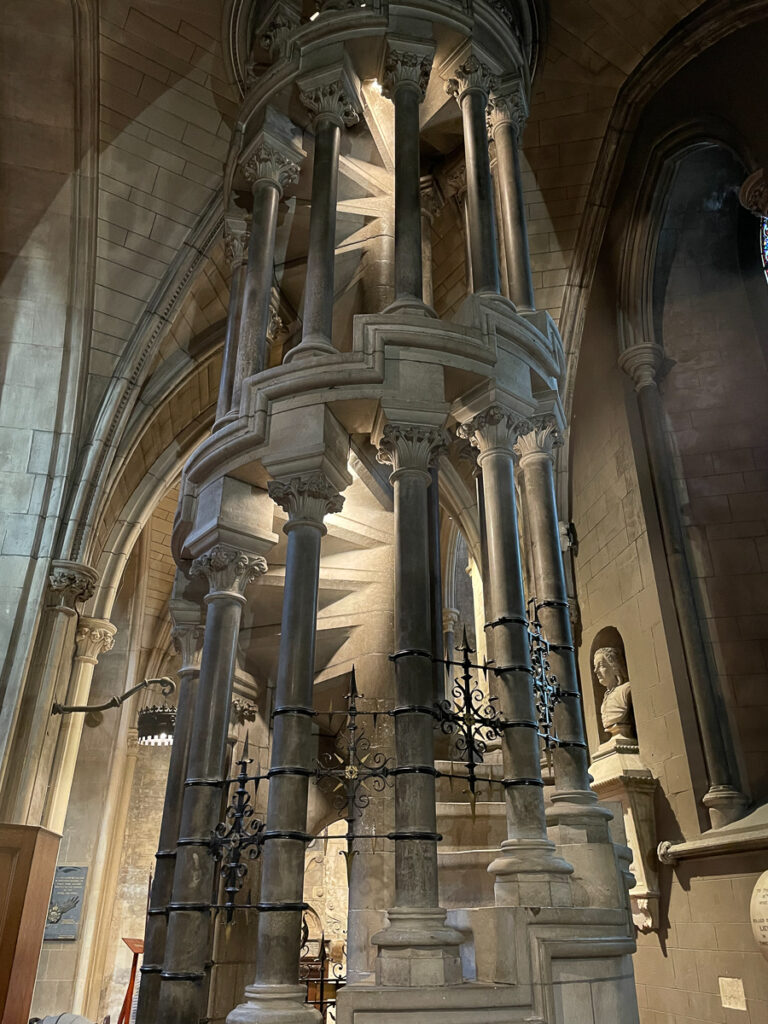 Treppe in der St. Patrick's Cathedral