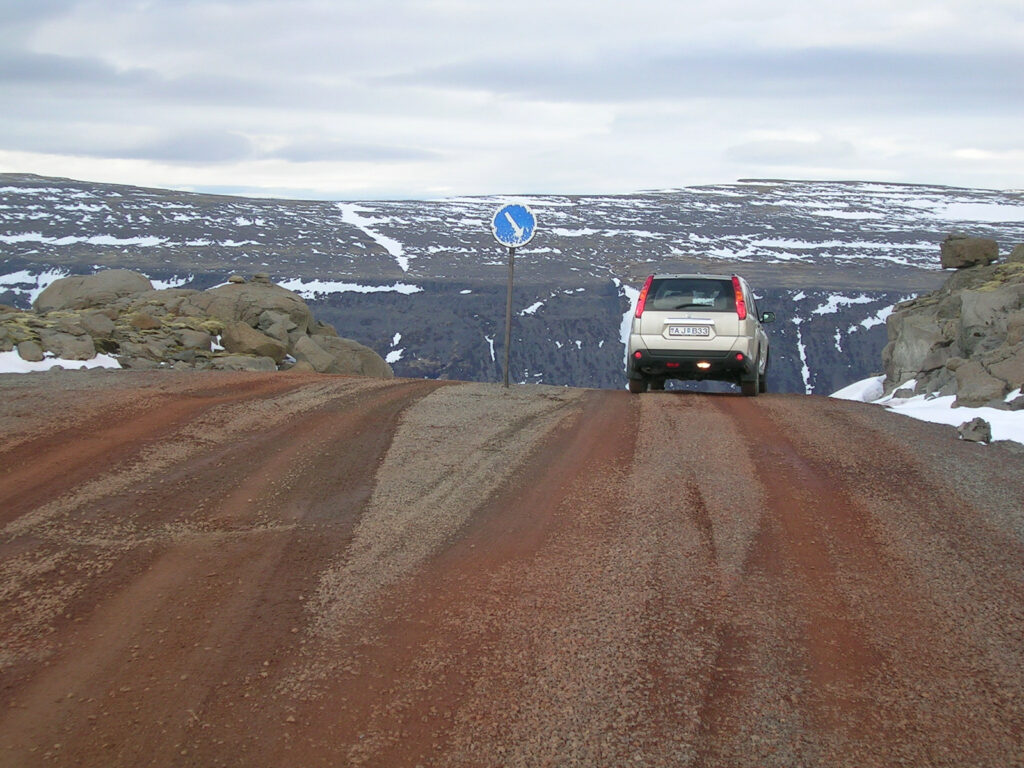 Straße in Island