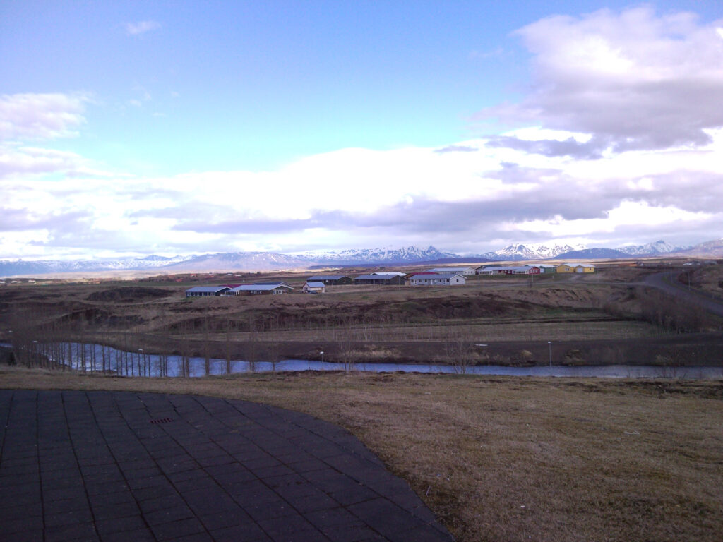 Dorf in Island