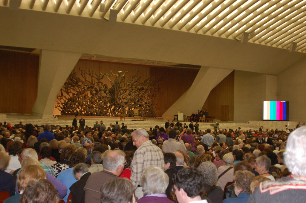 Zur Audienz beim Papst