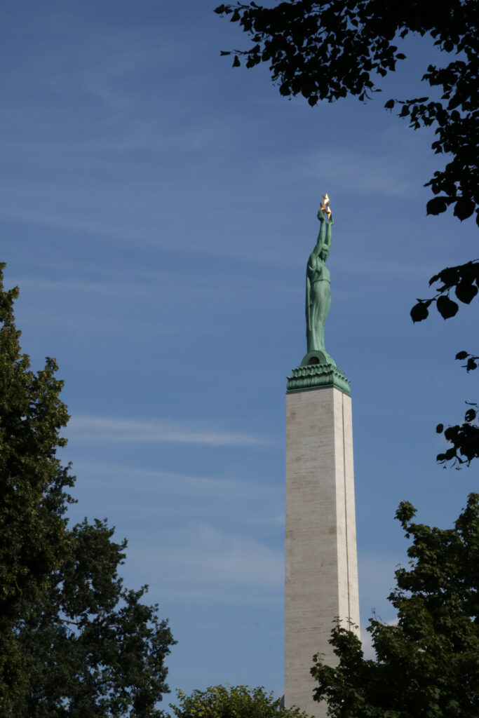 Statue in Riga