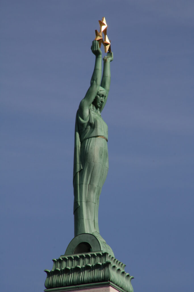 Statue in Riga
