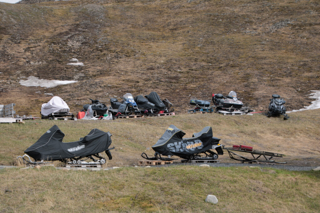 Ohne Schneemobil geht im Winter nichts