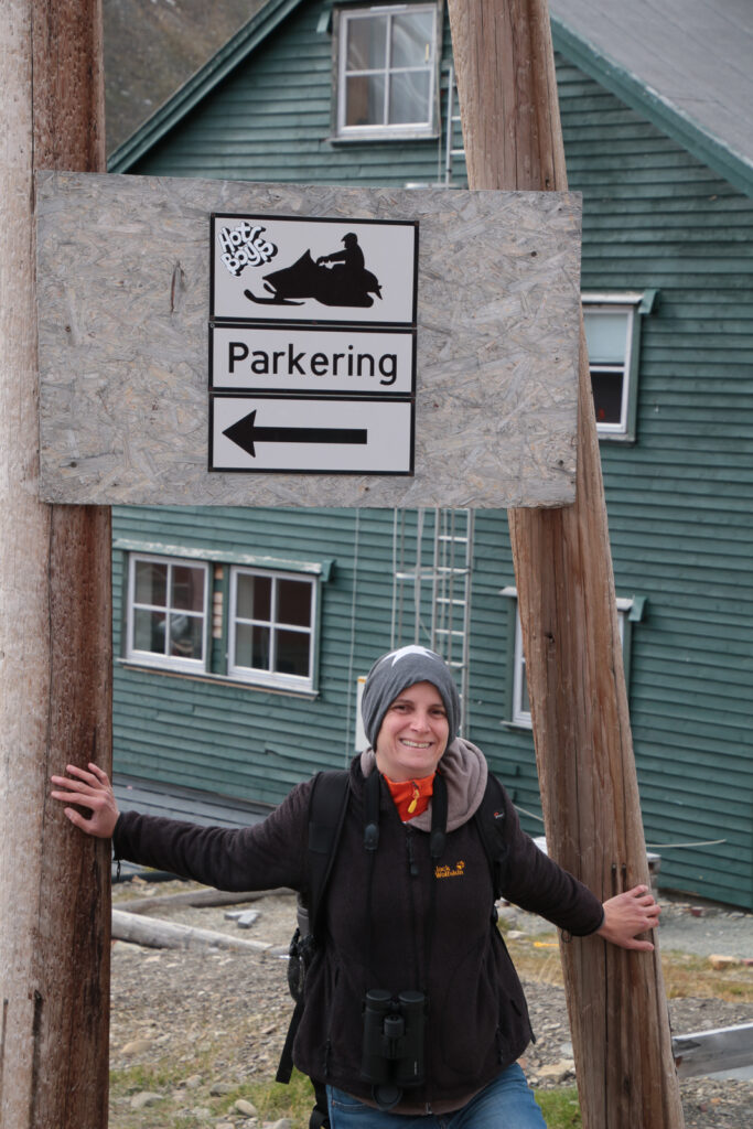 Parkplatz auf Svalbard