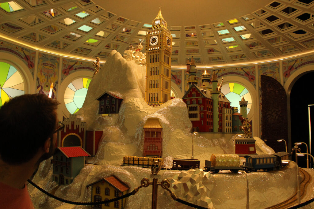 Auch bei Modelleisenbahnen mischt man mit