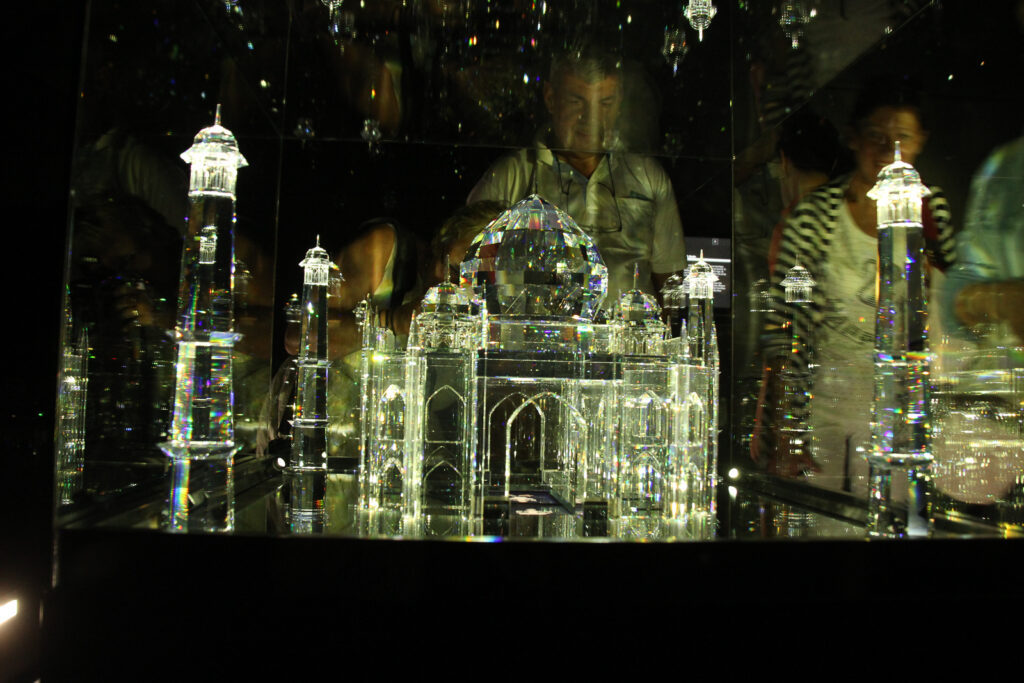 Das Taj Mahal - ganz in Kristall