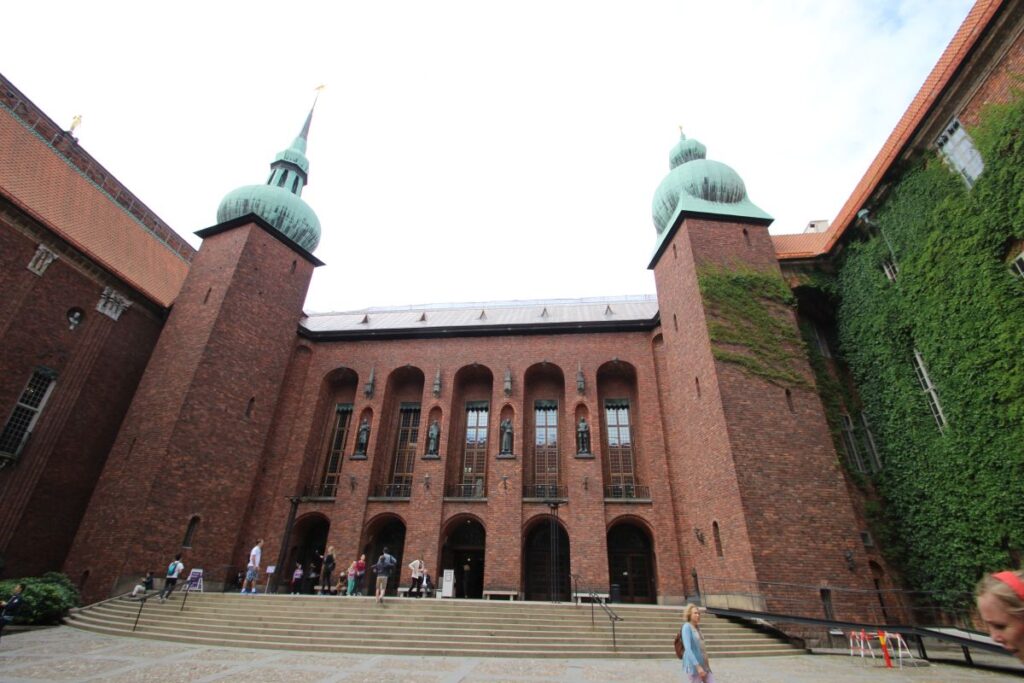 Das Rathaus von außen