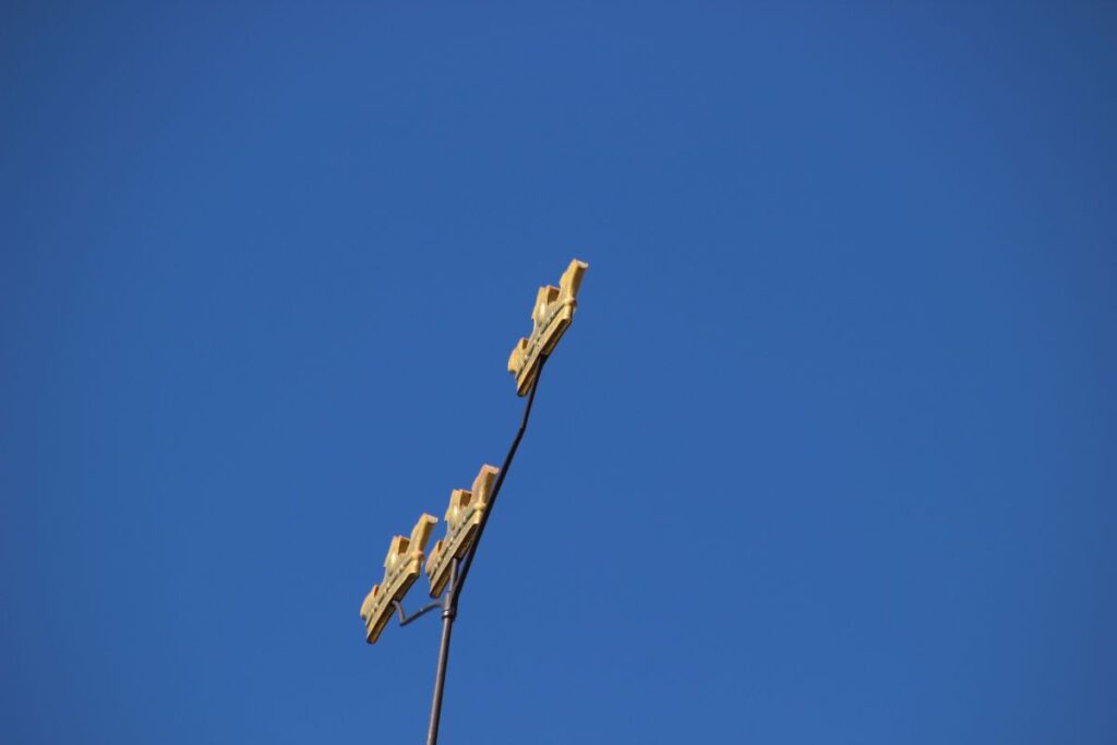 Die berühmten drei Kronen sieht man hier überall