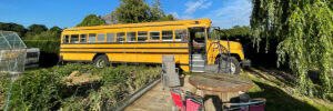 Lässge Unterkunft - Schulbus zum Übernachten