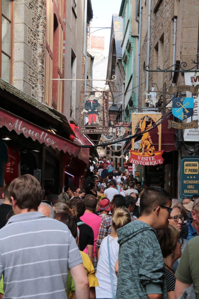 Mont St. Michel bei Tage