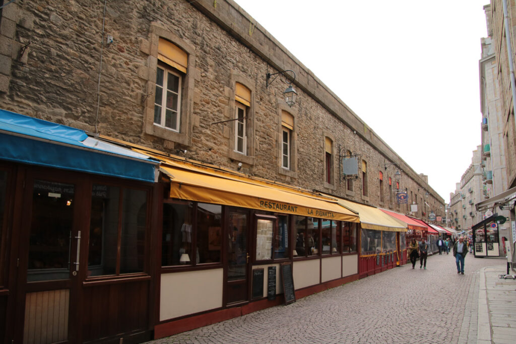 Restaurant-Meile, St. Malo