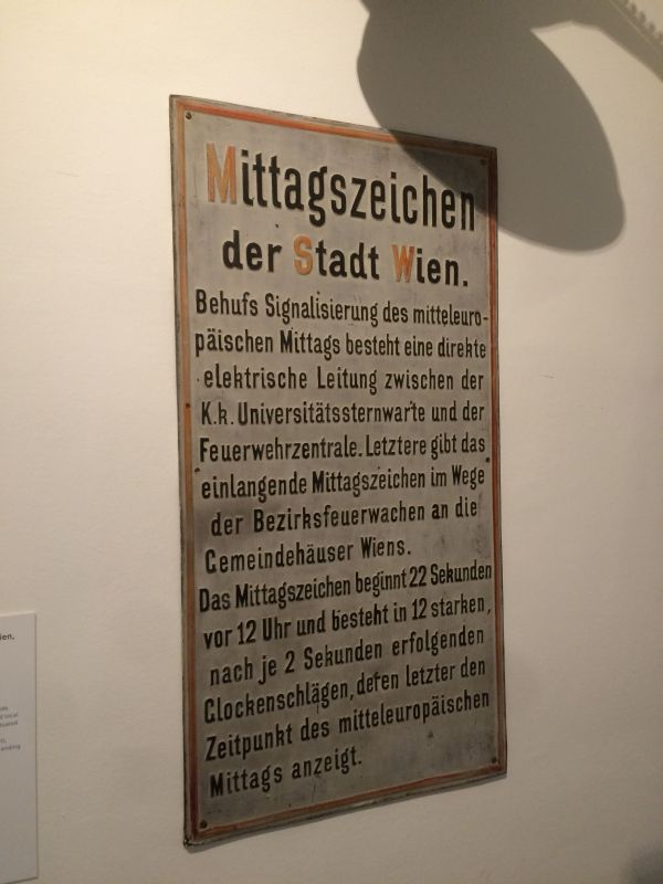 Im Uhrenmuseum in Wien