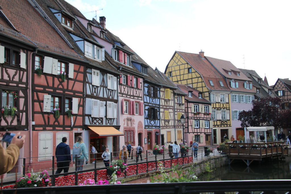 Farbenfrohe Fassaden in Colmar