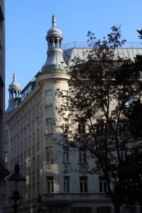 Wiener Fassade im 1. Bezirk