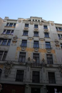 Jugendstil-Fassade