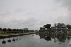 Altes und neues Schifshebewerk Strépy-Thieu