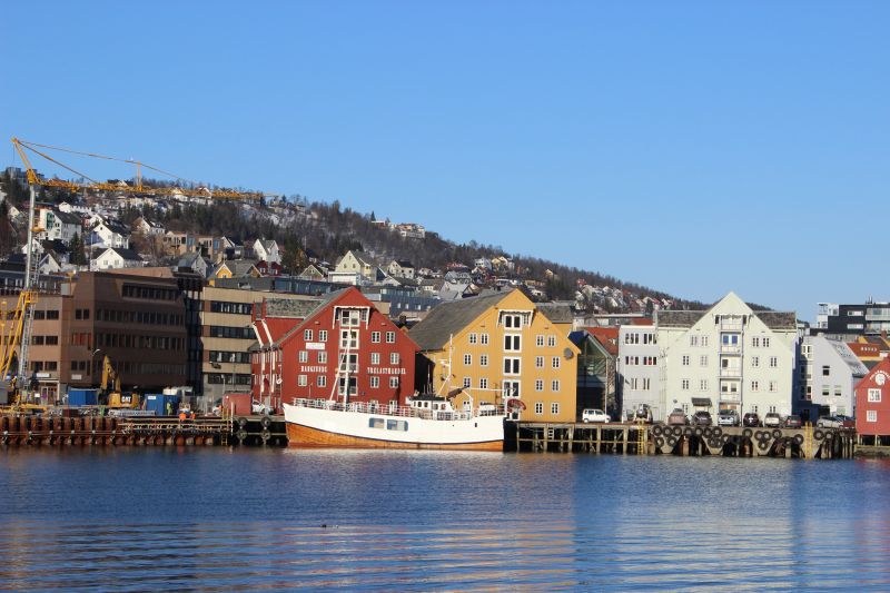 Nordische Fassadenfront