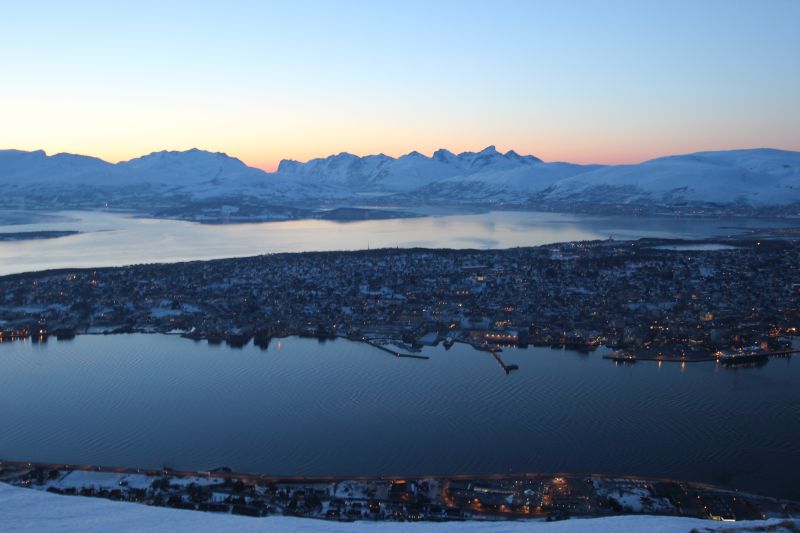 Blick auf Tromsoe