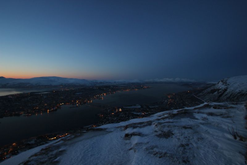 Blick auf Tromsoe