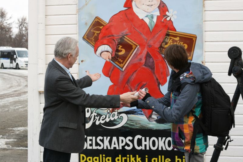 Im Kontakt mit Einheimischen