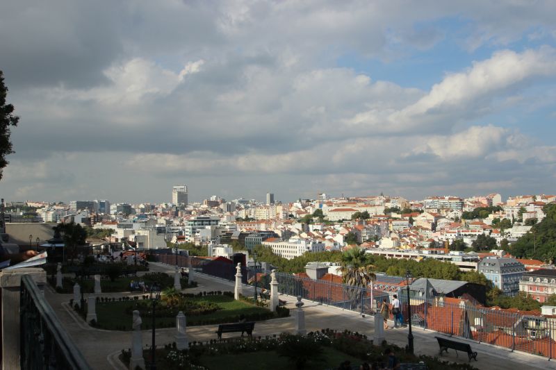 Blick auf Lissabon