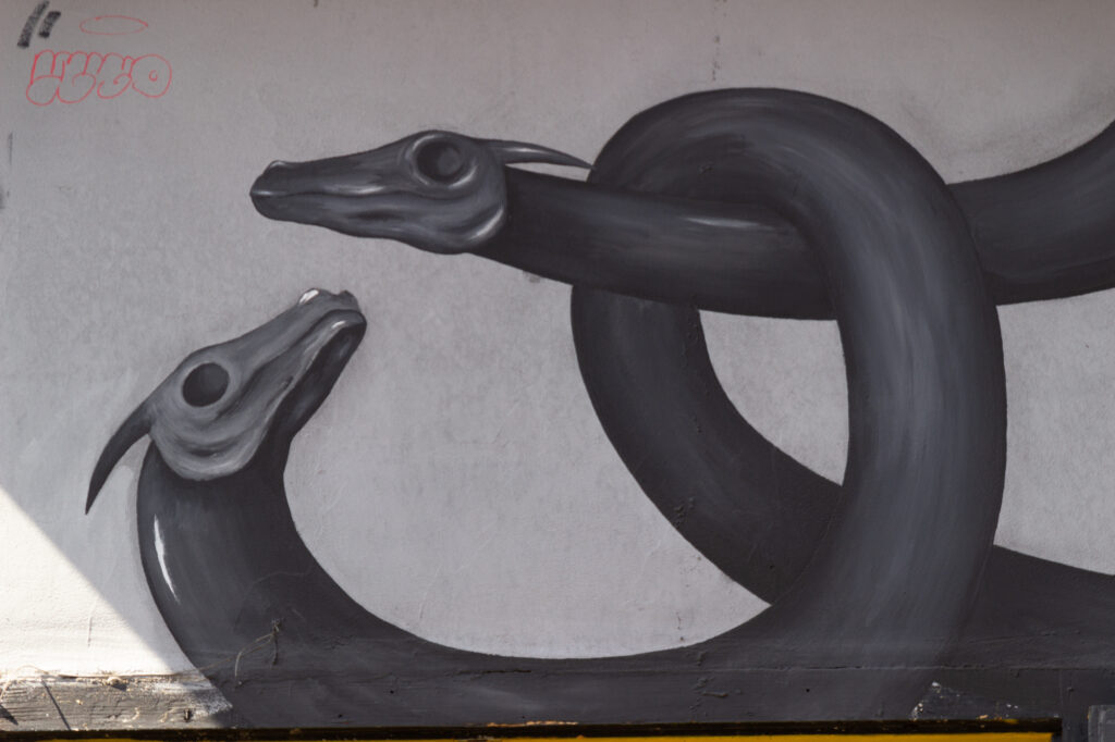 Fassade in Metelkova