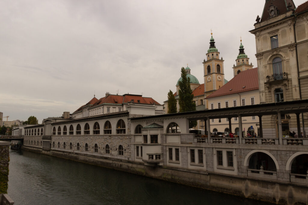 Markthallen in Lublijana