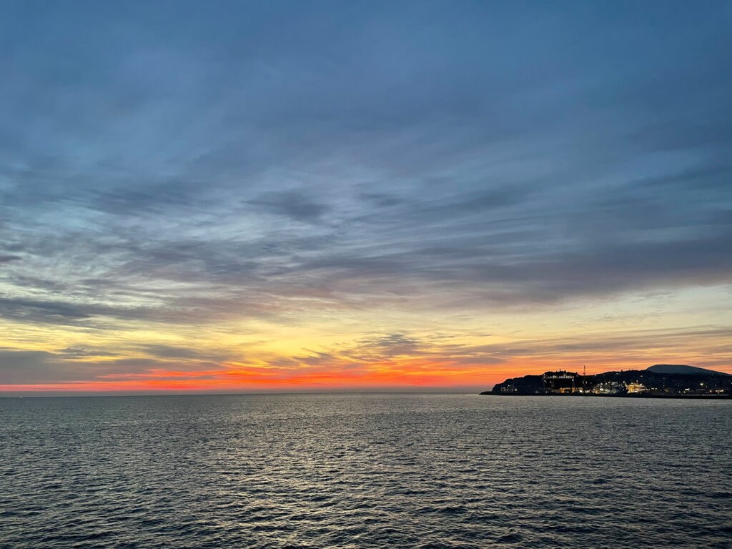 Ancona im Sonnenaufgang