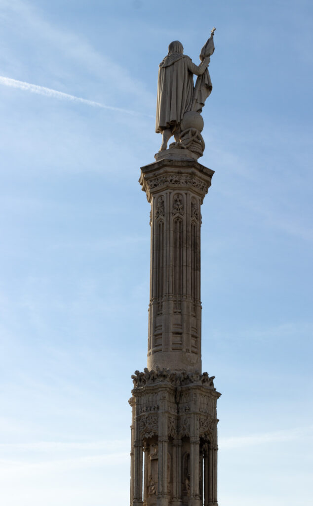 Kolumbus Statue in Madrid