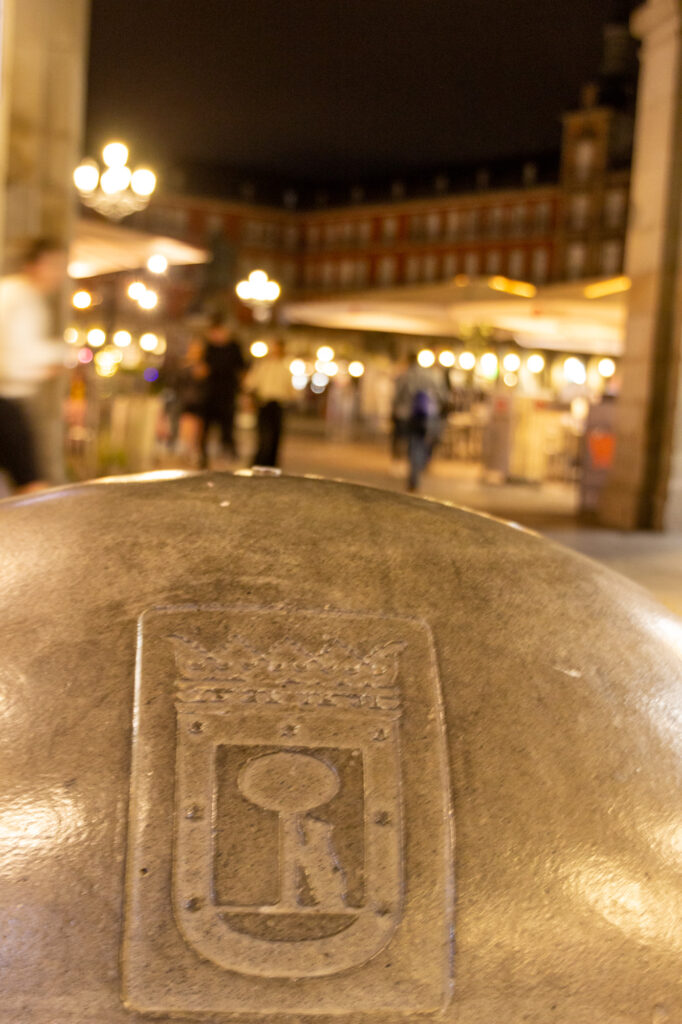 Stadtwappen am Plaza Major