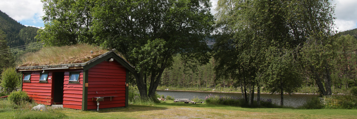 Norwegische Hütte