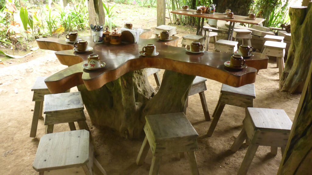 Kaffeepause beim Paddeln