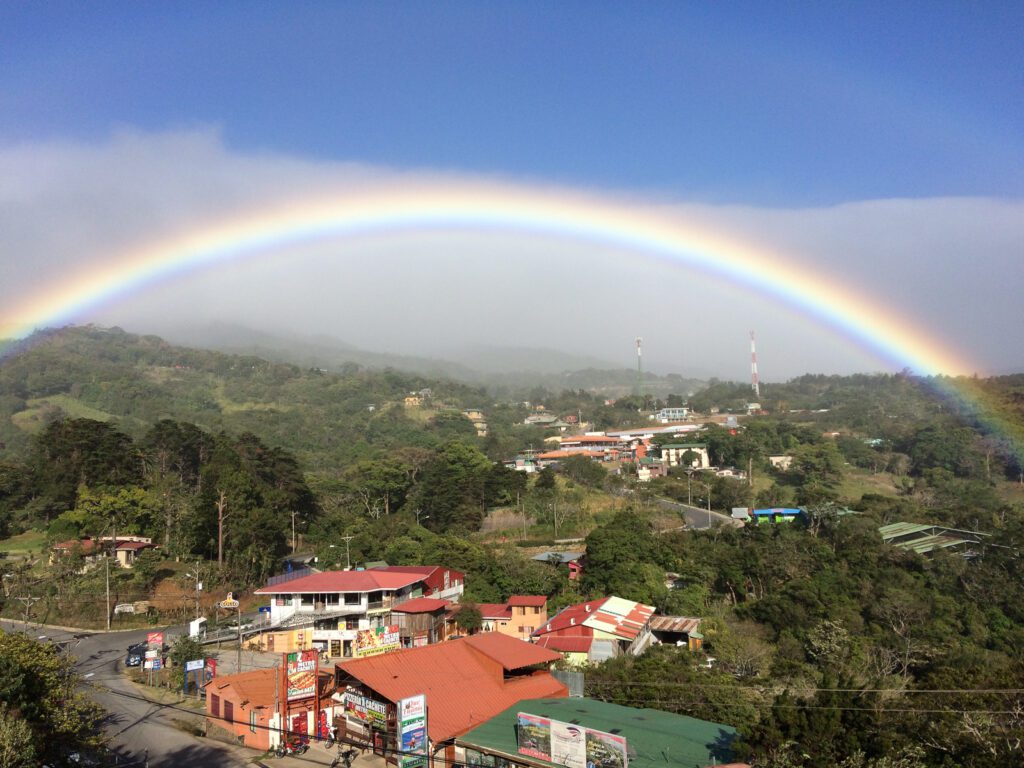 Regenbogen über St. Elena
