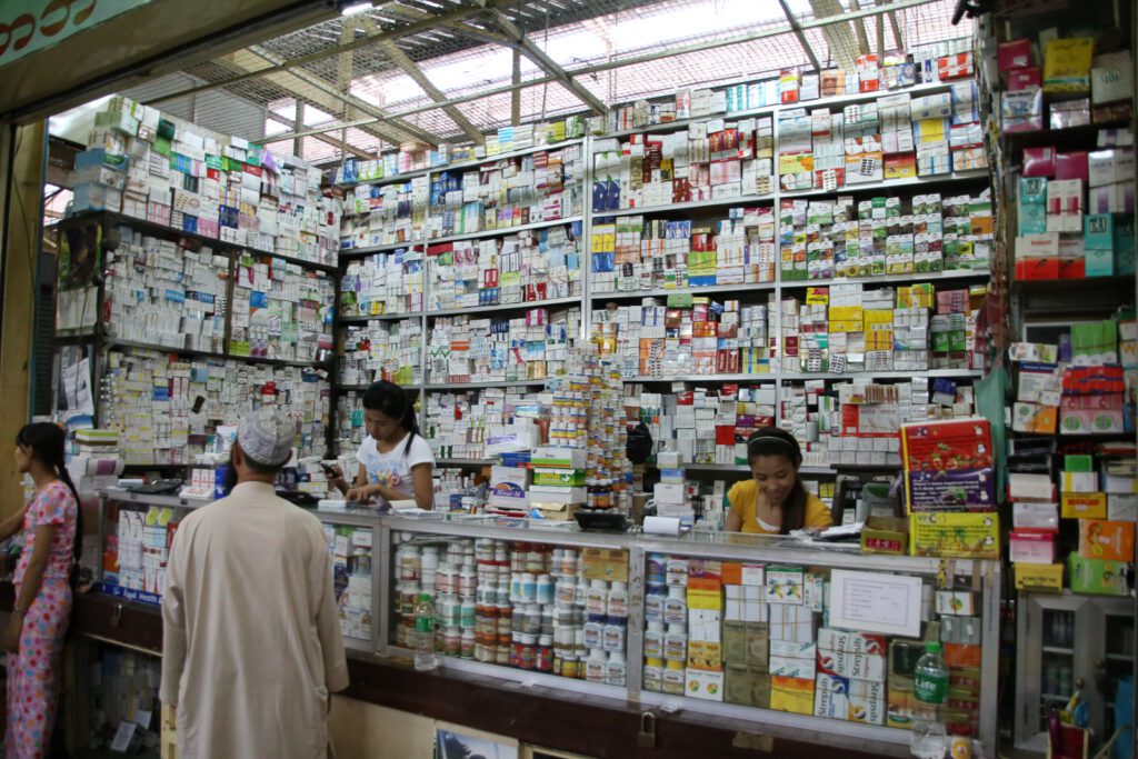Apotheke in Yangon