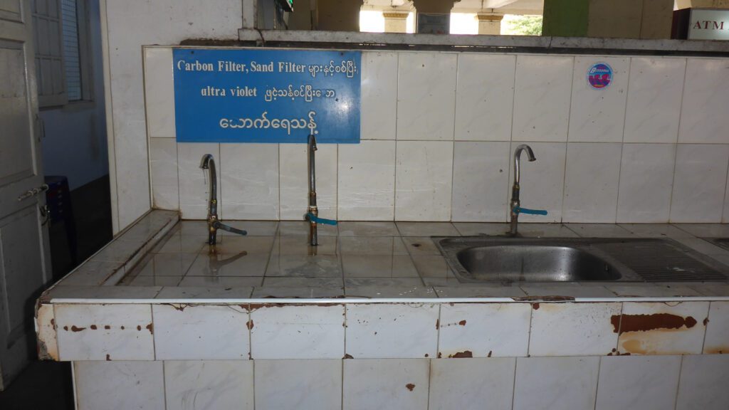 Trinkwasser gibt es oft