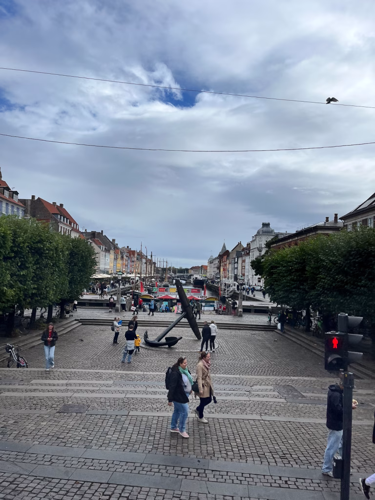 Blick auf Nyhavn