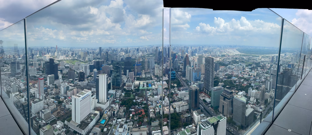 Blick vom Mahankhan Tower