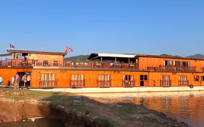 Luxus auf einer Kreuzfahrt am Mekong